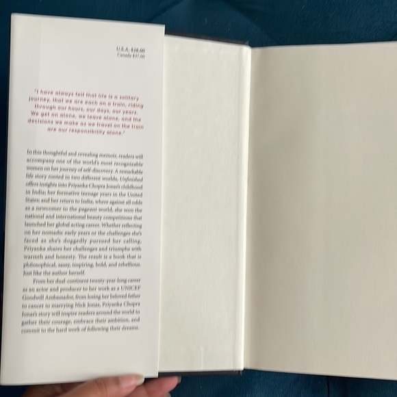 Unfinished by Priyanka Chopra - Picture 2 of 3